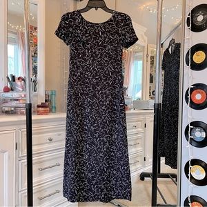 Vintage 90s Petite Sophisticate Long Dress!!